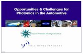 Opportunities & Challenges for Photonics in the Automotive · – Price, performances and SWOT analysis ... – Map light > 100 lux