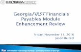 Friday, November 11, 2016 Jason Beitzel requests submitted to Oracle ... search for multiple payments and then cancel, escheat or stale-date, or undo those actions