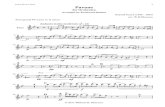1 Pavane - clarinst.net files/WW5/[Clarinet_Institute] Faure, Gabriel... · Fauré Pavane Flute 1 Pavane for Orchestra Arranged for Woodwind Quintet Gabriel Fauré (1845 - 1924) arr.