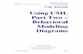 Using UML Part Two – Behavioral Modeling Diagramssparxsystems.com.au/downloads/whitepapers/UML_Tutorial_Part_2... · STATE MACHINE DIAGRAMS ... Using UML – Behavioral Modeling