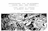 INVENTARIO DE GLACIARES HOYA DEL RIO MAIPO rios …documentos.dga.cl/GLA1046v4.pdf · INVENTARIO DE GLACIARES HOYA DEL RIO MAIPO rios yeso y volean y estero san jase octubr~ 1979