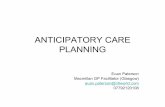 PLANNING - palliativecareggc.org.uk · PLANNING Euan Paterson ... • Process • Gathering ...
