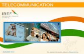 TELECOMMUNICATION - Business Opportunities in India: … ·  · 2016-02-22broadband internet connections through consumer and ... TELECOMMUNICATION Broadband subscription increased