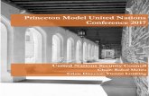 Princeton Model United Nations Conference 2017irc.princeton.edu/pmunc/docs/PMUNC 2017_UNSC.pdf · United Nations Security Council PMUNC 2017 1 Princeton Model United Nations Conference