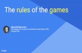 The rules of the games Proprietary + Confidential 2015... · The rules of the games Proprietary + Confidential ... TomTom case study Timely call to actions Screen recommending to