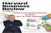 HBR | L'internazionalizzazione in Asia per le PMI italiane ... · 102 Harvard Business Review Settembre 2014 L’internazionaLizzazione, oggi un mantra sempre ripetuto in Italia ...