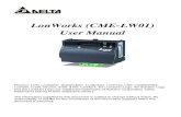 LonWorks (CME-LW01) User Manual - 歡迎蒞臨台達集團€¦ · User Manual Echelon, LON, LonMaker, NodeBuilder, LonBuilder, LonPoint, LNS, LONWORKS, ... 2.4 Network Initialization