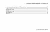 1. Introducción al Control Automáticomaterias.fi.uba.ar/6653/material/02Introduccion.pdf · 01 Introducción.doc 2 1.1. Idea de Control - tener el control - control sobre un automóvil