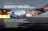 BRINGING YOU THE LEADING BRANDS IN SURVIVAL TECHNOLOGY · leading brands in survival technology marine safety division----- fire safety division ... and work boats