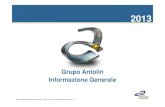 Italiano - Grupo Antolin · Grupo Antolin Informazione Generale ©2013 GRUPO ANTOLIN-Irausa, S.A., Spain. Tutti i diritti riservati/ Italiano € -V.1 2013