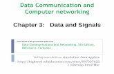 Chapter 3: Data and Signals - Prince of Songkla Universitystaff.cs.psu.ac.th/sathit/DataCom/Ch3.pdfsignal is a combination of simple sine waves with different frequencies, amplitudes,