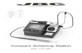 Compact Soldering Station - JBC Soldering Tools · 中文 54 Deutsch 38 Español 20 Compact Soldering Station Ref. CD-BE English 2 Page