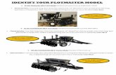 IDENTIFY YOUR PLOTMASTER MODEL · IDENTIFY YOUR PLOTMASTER MODEL. PE ... PM‐601 PLOTMASTER 600 6’ Tractor Model standard 3 Point hook‐up ...