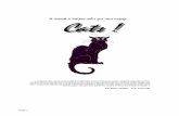 Cats The Masquerade - La Scénariothèque · Les chats d'Ulthar-, H.P. Lovecraft. Page 2 SOMMAIRE 1 – Présentation ……………………page 2 Première Mission (Chap. 1) …………page