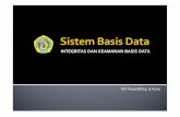 Sistem Basis Data - Digital library - Perpustakaan Pusat ...elib.unikom.ac.id/files/disk1/470/jbptunikompp-gdl...ð¡Integritas data dapat dikelompokkan menjadi dua bagian : ð Integritas