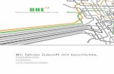 Wir fahren Zukunft mit Geschichte. · Harald Wrede Bernhard Springer ... zwei Bahnmeisterwagen beginnt die Geschichte der heutigen Delmenhorst-Harpstedter Eisenbahn ... • Gestellung