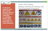 Heinz-Peter Mang Beijing Institute for Energy and Technical ...€¦ · Heinz-Peter Mang Beijing Institute for Energy and Technical Environmental Protection Aspects and Operating
