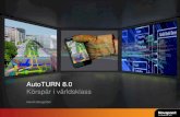AutoTURN 8.0 Körspår i världsklass - Trimble · Användarträff 2011 Tre varianter av AutoTURN AutoTURN Pro 3D Körspår i 3D Kontroll mot tak, broar och portaler AutoTURN Världens