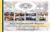 Ang Pagbabalik Bayan Ay Ang Bagong Bayanihan · Ang Pagbabalik Bayan Ay Ang Bagong Bayanihan 2016 Year End Report
