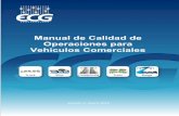 Manual de Calidad de Operaciones para Vehículos … Quality Manual... · ECG Manual de Calidad de Operaciones para VC 2 Versión 1 Los siguientes fabricantes han revisado y aprobado