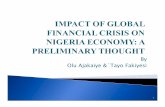 By Olu Ajakaiye &`Tayo Fakiyesi general interest rate in the ... FLUCTUATION IN THE PRICE OF ... Economy base diversification into other non -oil sector to enhance foreign exchange