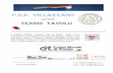 U.S.D. VILLAZZANO TENNIS TAVOLO · Fitet Trentino e ha ricevuto i meriti e benemerenze di: ... Il settore tennis tavolo è composta mediamente da 35-40 atleti di tutte le età e carreggia