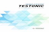 TESTONICtestonic.co.kr/korean/catalog/Testonic Catalog_KOR.pdf01 회사소개 Company Introduction 4 TESTONIC 깨끗한 실내환경, 테스토닉이 함께하겠습니다. 회사개요