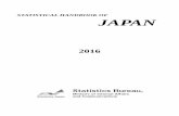Statistical Handbook of Japan 2016 - 統計局ホーム … provides statistical tables, figures, maps and photographs to portray conditions in modernday Japan from a variety of -
