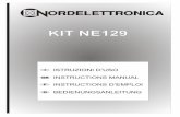 KIT NE129 - acpasion.net · COMANDI:- (1) Pulsante con spia per accensione o spegnimento luci interne. - (2) Pulsante con spia per accensione o spegnimento luce esterna. (La luce