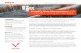 Solution Brief: Simplify Data Management with Automated ... · USE CASE SIMPLIFY DATA MANAGEMENT WITH AUTOMATED TIERING AND ARCHIVING 1 ... manufacturing and media/entertainment ...