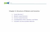 Chapter 3. Structure of Metals and Ceramicshome.skku.edu/~femlab/lecture/introduction_mse/lecture… ·  · 2008-03-08l Chapter 3. Structure of Metals and Ceramics Crysta •Crystal