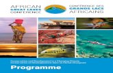 Conservation and Development in a Changing Climate ... · Programme Conservation and Development in a Changing Climate Conservation et Développement dans un Climat Changeant AFRICAN