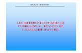 LES DIFFERENTES FORMES DE CORROSION AU …n6a.free.fr/Support_cours/I2_Mécanique/Cours_du_CETIM_(Mr... · COURS CORROSION LES DIFFERENTES FORMES (OU MODES) DE CORROSION : LA CORROSION