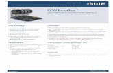 GWFcoder - GWF Messsysteme AG€¦ · Wall module ON WF Mess Syste m AG CH-Luzern PMR_2 ON ©2 005 GWF MessS yst em AG CH-Lu zer n PMR_2 PRT BT Readout device 1 3 2 4 ... A GWF-coder