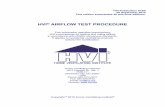HVI AIRFLOW TEST PROCEDURE · AIRFLOW TEST PROCEDURE The History of HVI® The Home Ventilating Institute ... for many years been in accordance with ASHRAE 51 / AMCA 210, utilizing