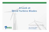 Overview of Wind Turbine Blades - MFG Wind | component … Wind Blades... · ... (process(• Blades(can(be ... Overview of Wind Turbine Blades Keywords: Wind Turbine, wind blade,