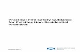 Practical Fire Safety Guidance for Existing Non ... · 2 practical fire safety guidance for existing non-residential premises contents chapter 1: preface introduction ...
