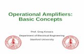 Operational Amplifiers: Basic Concepts - Educypediaeducypedia.karadimov.info/library/2-Op-Amp_Concepts.pdf · EE122, Stanford University, Prof. Greg Kovacs 9 The Ideal Op-Amp +-V2