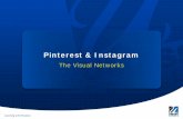 Pinterest & Instagram - uml.edu · Pinterest & Instagram . The Visual Networks . Learning with Purpose . A virtual pinboard used to create theme-based image collections – hobbies,