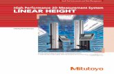 High Performance 2D Measurement System - Mitutoyo · World's Best Accuracy High Performance 2D Measurement System* ... ø10 m cy lind ra p obe (5) 9 32 61: ... Kanagawa 213-8533,