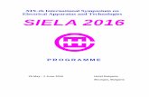 XIV-th International Symposium on Electrical Apparatus …ceec.fnts.bg/documents/2016_SIELA_program.pdf · XIX-th International Symposium on Electrical Apparatus and Technologies