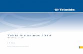 Tekla Structures 2016 - Tekla User Assistance Structures 2016 モデリング 4 月 2016 ©2016 Trimble Solutions Corporation 目次 1 点の作成..... 9 1.1 線上への点の 作成.....
