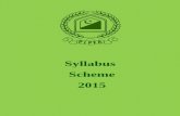 Syllabus Scheme 2015 - pipfa.org.pkpipfa.org.pk/Downloads/PIPFA New Syllabus 2015.pdf · Syllabus Scheme 2015. Level ... Divisional structures Matrix structures Corporate group structures