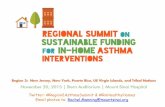 Tag us on Twitter - tceee.icahn.mssm.edutceee.icahn.mssm.edu/wp-content/uploads/sites/11/2015/12/Regional... · Uniting Stakeholders to Shift the Focus to Asthma Preventive Care •Ameesha