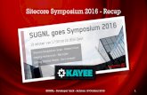 Sitecore Symposium 2016 - Recap - SUG NL/media/SUGNL/Meetings/Developer track 19 oktober... · Sitecore Symposium 2016 - Recap SUGNL - Developer track - Achmea 19 October 2016 1