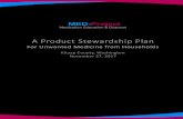 A Product Stewardship Plan - Kitsap Public Health District ... · A Product Stewardship Plan For Unwanted Medicine from Households Kitsap County, Washington November 27, 2017