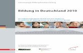 Bildung in Deutschland 2010 - Bildungsbericht - DE · Dr. Karin Zimmer (DIPF) ... Hans-Werner Freitag Christiane Krüger-Hemmer Cornelia Leitner ... (Art. 91b Abs. 2 GG) eingerichtet