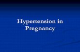 Hypertension in Pregnancy - wesleyobgyn.com (2 fold increase in risk) ... Assess for Hypertension in Pregnancy risk factors ... Coagulation (PT, PTT, INR, ...