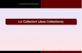 Le Collezioni (Java Collections) - Intranet DEIBhome.deib.polimi.it/dubois/provafinale/collections.pdf · Le collection di Java rappresentano mn’architettura mniﬁcata ... si deve