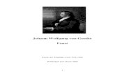 Johann Wolfgang von Goethe Faust - sesity.net · 1 Johann Wolfgang von Goethe Faust Faust, der Tragödie erster Teil, 1806 P eklad: Petr Bou , 2004